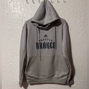 Seattle Kraken Adidas Team Issue Pullover Hoodie